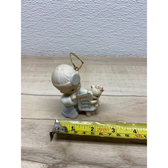 Vtg 1998 Enesco Precious Moments 20Years And The Visions Still The Same Ornament - Picture 6 of 11